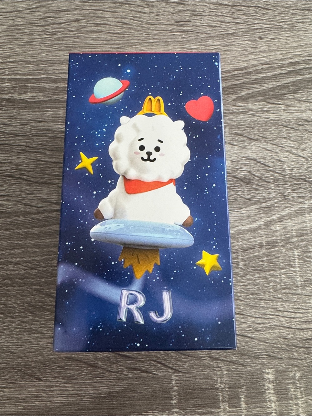 BT21 RJ Space Figure Mcdonald’s Happy Meal Toy - 2026